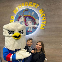 Встреча с хоккеистами «Лады»